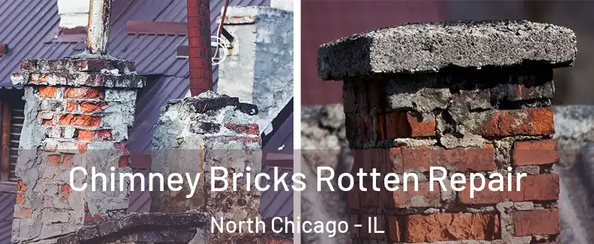 Chimney Bricks Rotten Repair North Chicago - IL