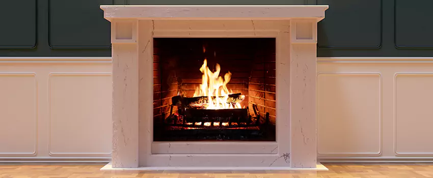 Decorative Electric Fireplace Installation in North Chicago, Illinois