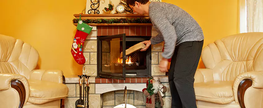 Gas to Wood-Burning Fireplace Conversion Services in North Chicago, Illinois