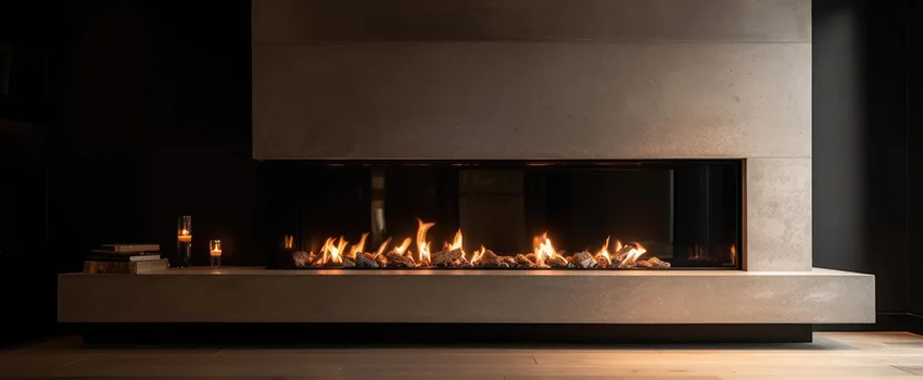 Gas Fireplace Ember Bed Design Services in North Chicago, Illinois