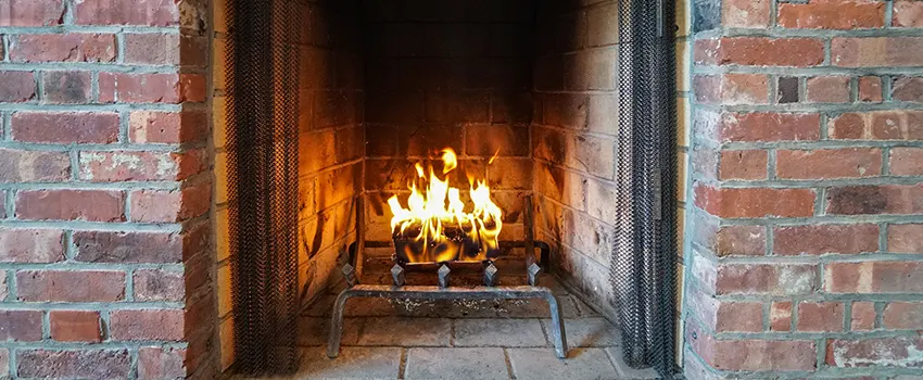 Repairing Damaged Fireplace Tiles in North Chicago, Illinois