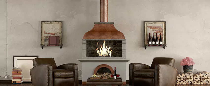 Thelin Hearth Products Providence Pellet Insert Fireplace Installation in North Chicago, IL