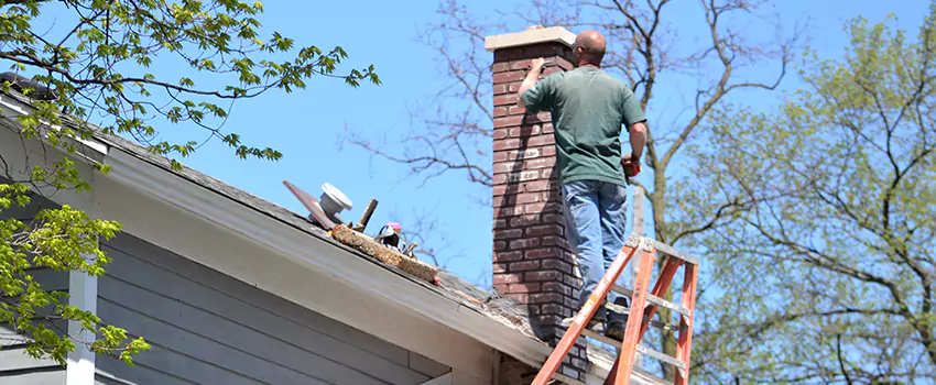 Vinyl and PVC Chimney Flashing Installation in North Chicago, IL