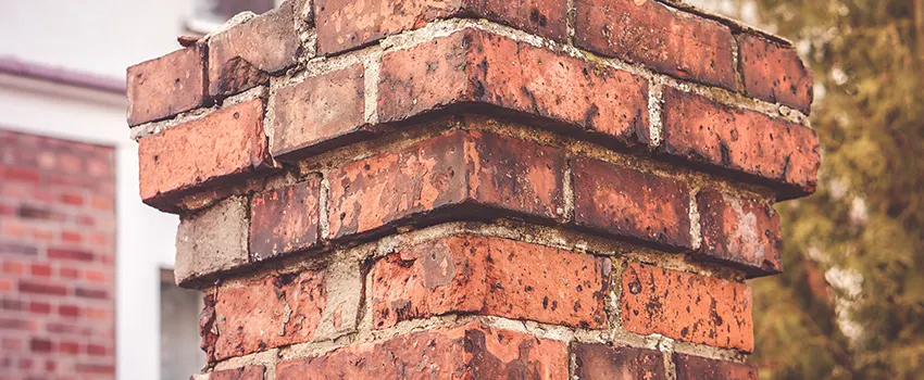 Cracked Chimney Bricks Repair Cost in North Chicago, Illinois