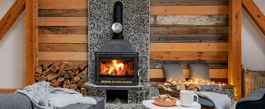 Thelin Hearth Products Direct Vent Gas Stove Fireplace Inspection in North Chicago, Illinois